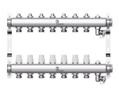 Коллектор нерж. Wester W903 1-3/4 в сборе на 7 выходов с 2 заглушками