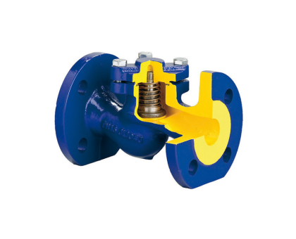 Клапан обратный подъемный чугун 287A Ду 150 Ру16 фл Zetkama 287A-150-C-31