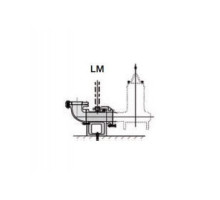 Автоматическая трубная муфта LM80 QDC с оцинкованной цепью